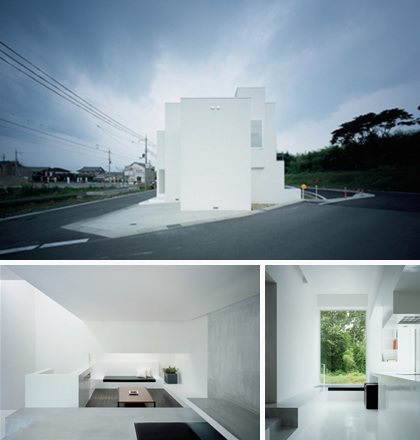 滋賀県守山市の住宅"拡散する家" 2008年